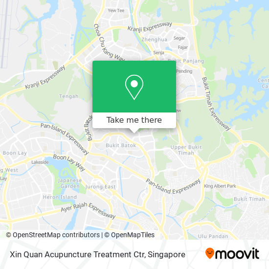 Xin Quan Acupuncture Treatment Ctr map