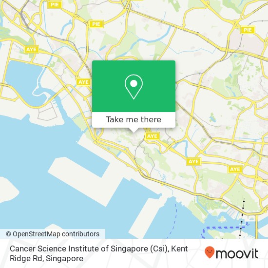 Cancer Science Institute of Singapore (Csi), Kent Ridge Rd map