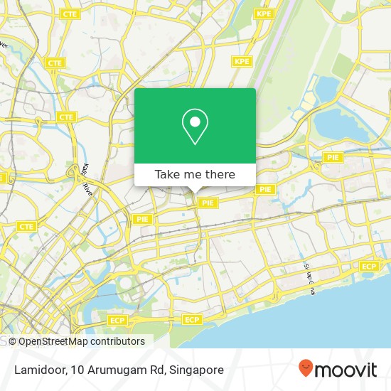 Lamidoor, 10 Arumugam Rd地图