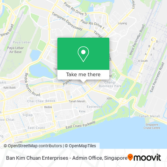 Ban Kim Chuan Enterprises - Admin Office map