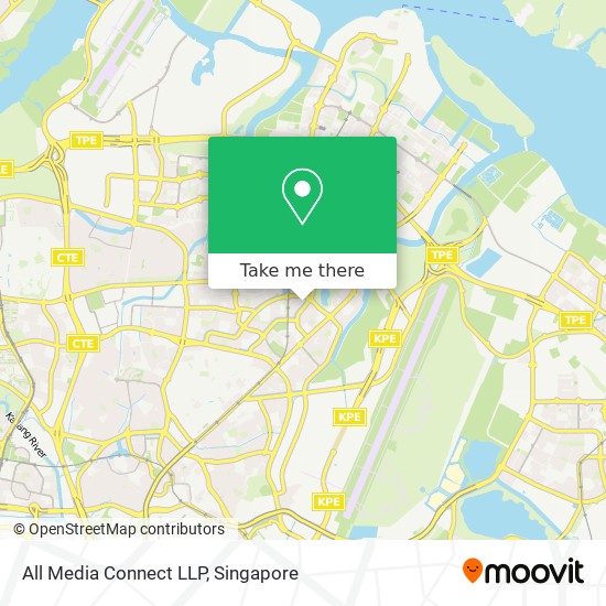 All Media Connect LLP map