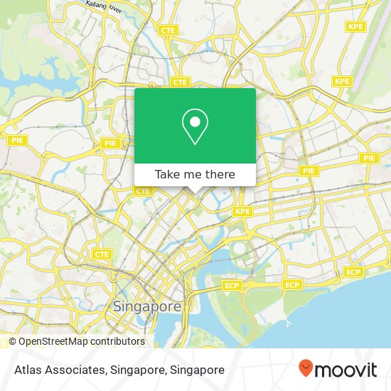 Atlas Associates, Singapore map