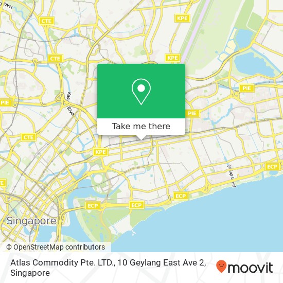 Atlas Commodity Pte. LTD., 10 Geylang East Ave 2地图