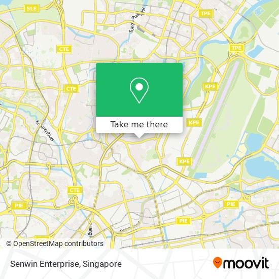 Senwin Enterprise map