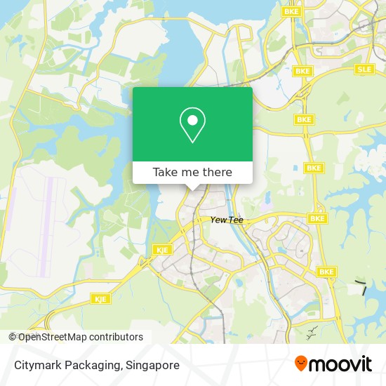 Citymark Packaging map