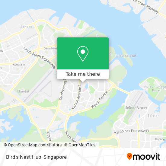 Bird's Nest Hub map