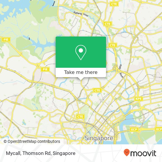 Mycall, Thomson Rd map