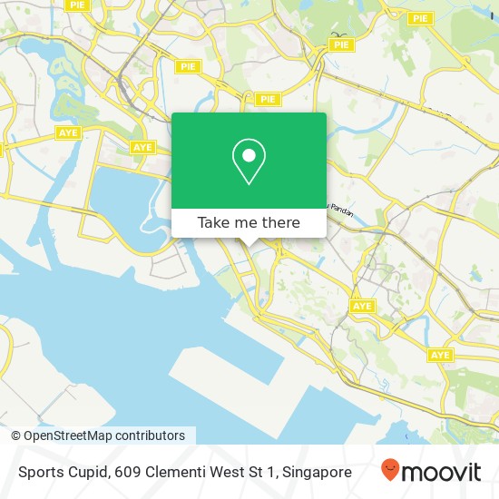 Sports Cupid, 609 Clementi West St 1 map