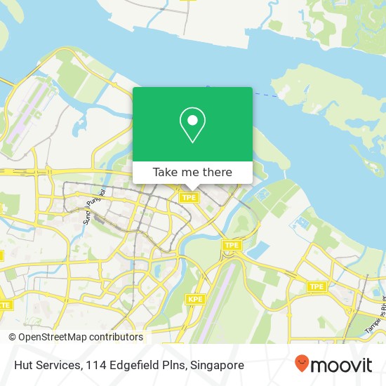 Hut Services, 114 Edgefield Plns地图