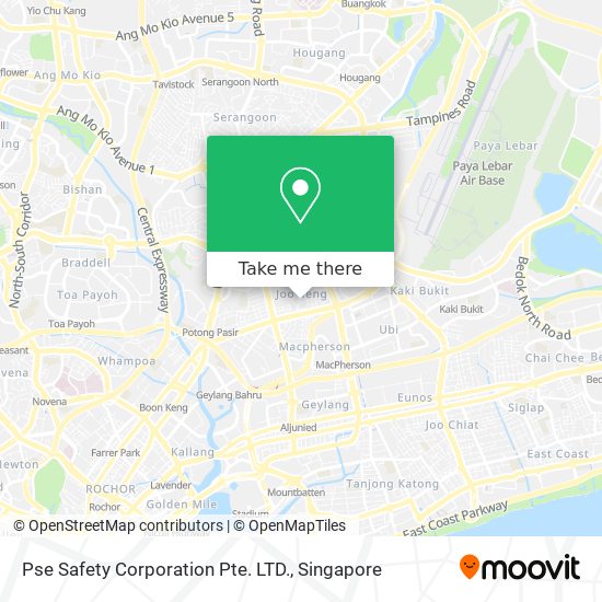 Pse Safety Corporation Pte. LTD. map