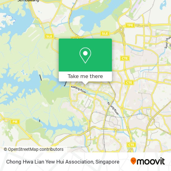 Chong Hwa Lian Yew Hui Association map