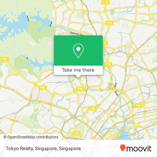 Tokyo Realty, Singapore map