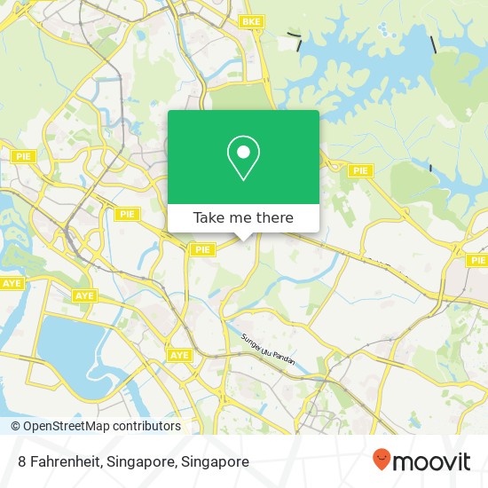 8 Fahrenheit, Singapore map