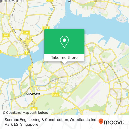 Sunmax Engineering & Construction, Woodlands Ind Park E2 map