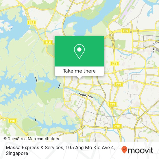 Massa Express & Services, 105 Ang Mo Kio Ave 4 map