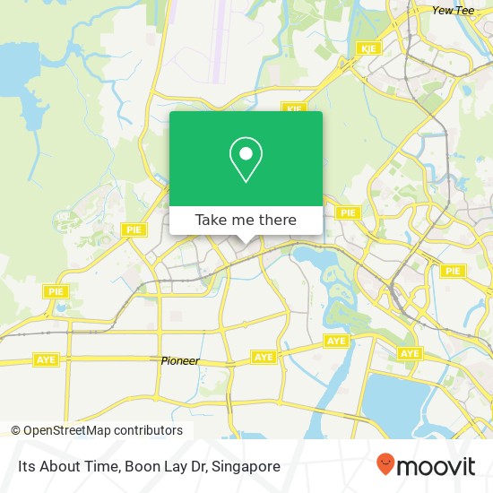 Its About Time, Boon Lay Dr map