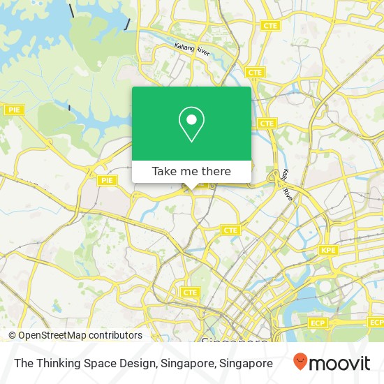 The Thinking Space Design, Singapore map