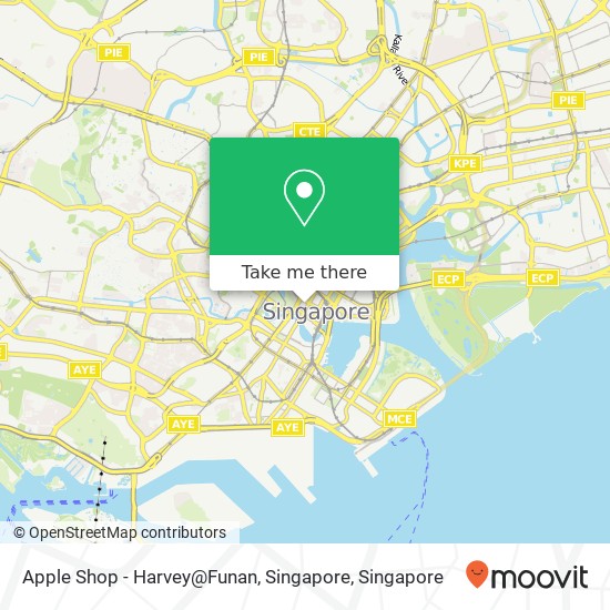 Apple Shop - Harvey@Funan, Singapore map