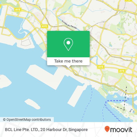 BCL Line Pte. LTD., 20 Harbour Dr地图