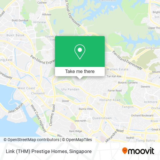 Link (THM) Prestige Homes map