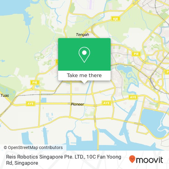 Reis Robotics Singapore Pte. LTD., 10C Fan Yoong Rd map
