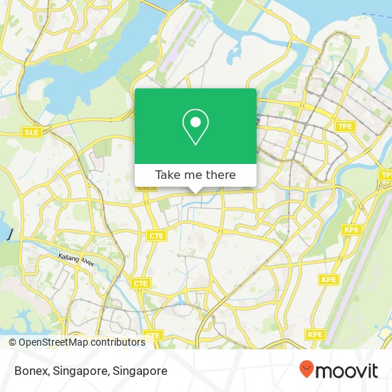Bonex, Singapore map