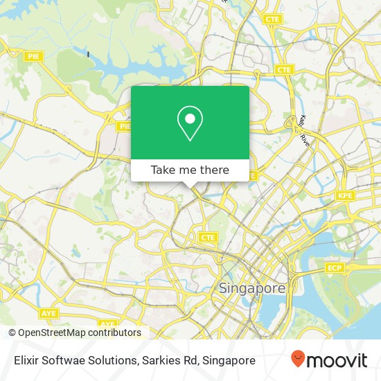 Elixir Softwae Solutions, Sarkies Rd map