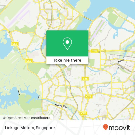 Linkage Motors, Singapore map