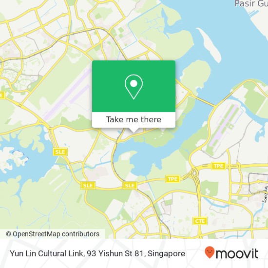 Yun Lin Cultural Link, 93 Yishun St 81 map