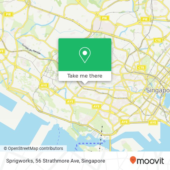 Sprigworks, 56 Strathmore Ave地图