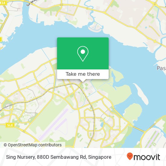 Sing Nursery, 880D Sembawang Rd地图