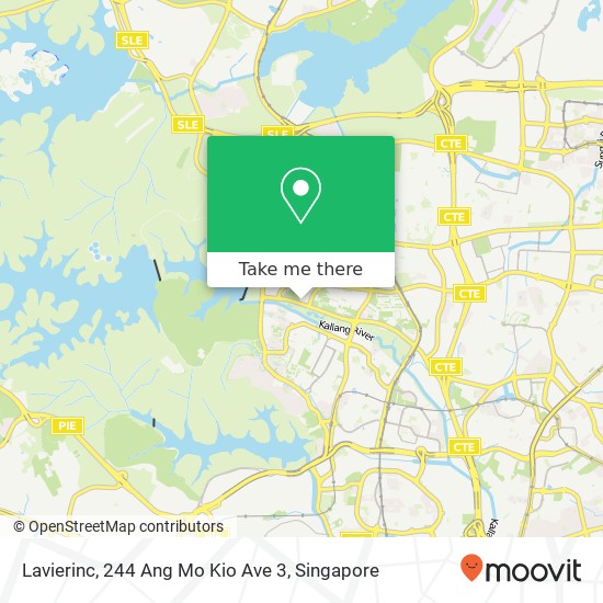 Lavierinc, 244 Ang Mo Kio Ave 3地图