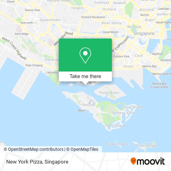 New York Pizza地图