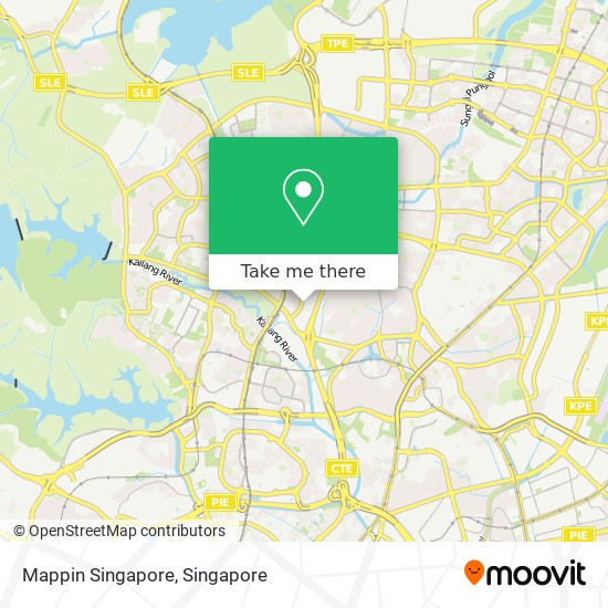 Mappin Singapore map