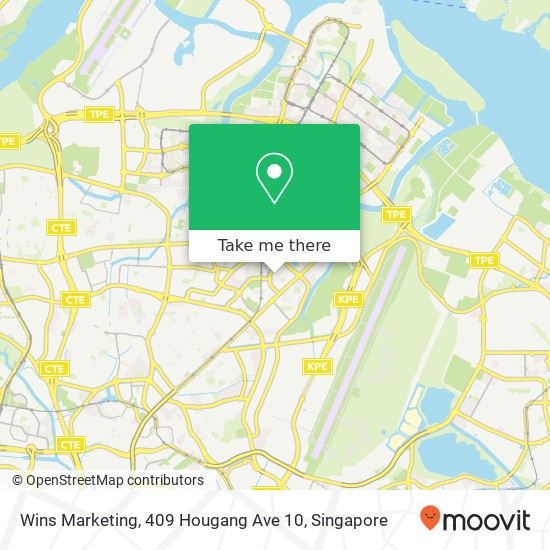 Wins Marketing, 409 Hougang Ave 10地图