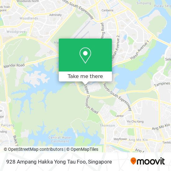 928 Ampang Hakka Yong Tau Foo map