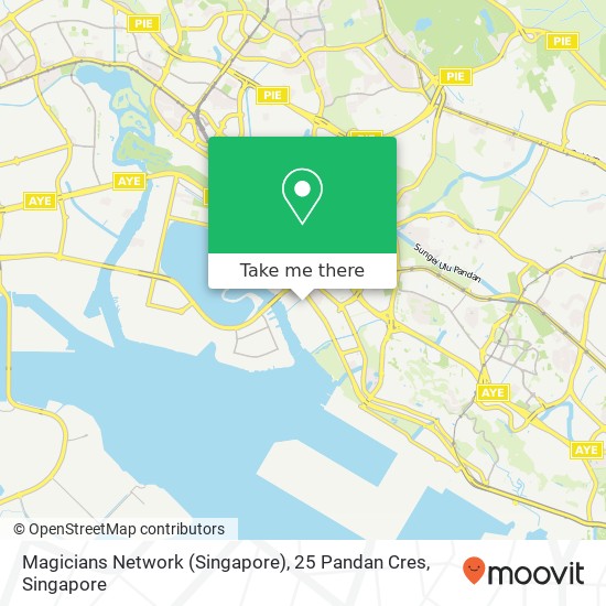 Magicians Network (Singapore), 25 Pandan Cres地图