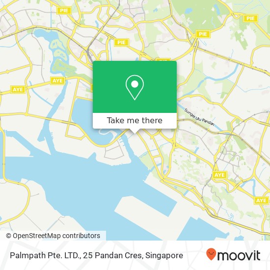 Palmpath Pte. LTD., 25 Pandan Cres地图