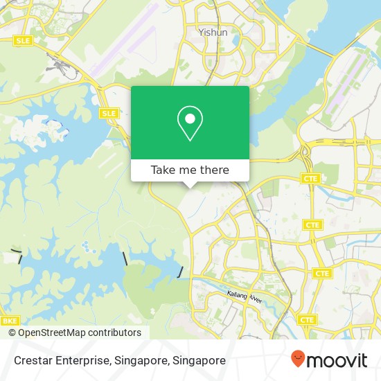 Crestar Enterprise, Singapore map