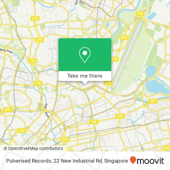 Pulverised Records, 22 New Industrial Rd map
