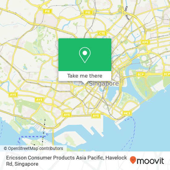 Ericsson Consumer Products Asia Pacific, Havelock Rd map
