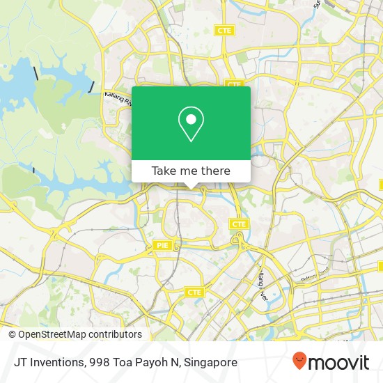 JT Inventions, 998 Toa Payoh N地图