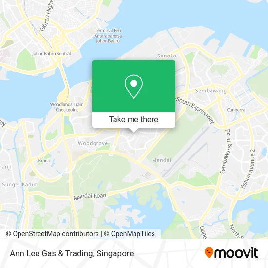 Ann Lee Gas & Trading map