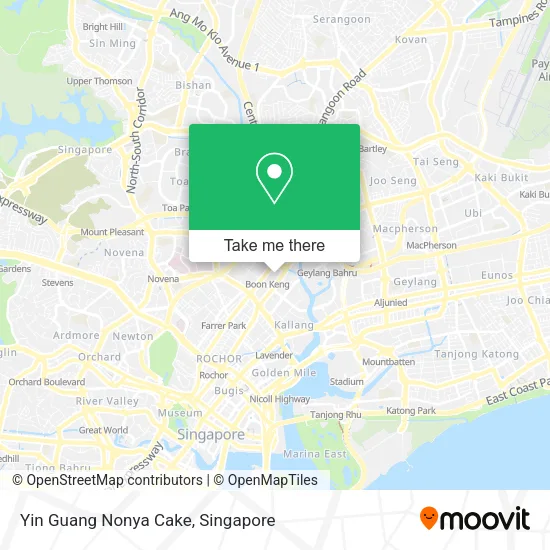 Yin Guang Nonya Cake map