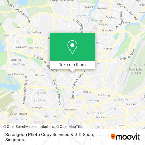Serangoon Photo Copy Services & Gift Shop map