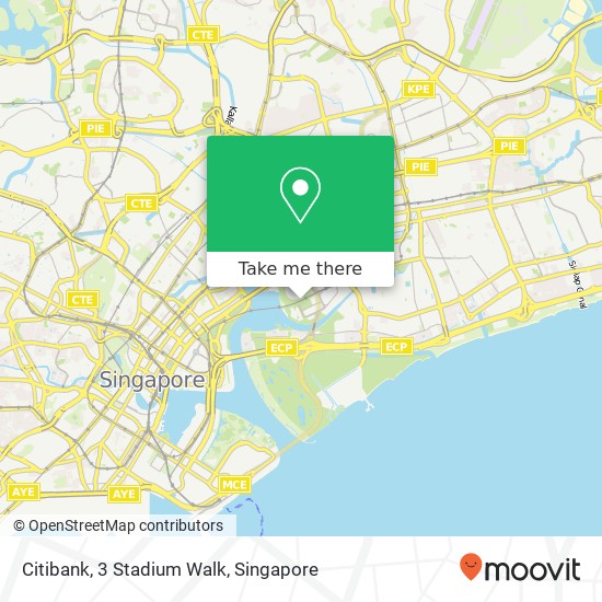 Citibank, 3 Stadium Walk map