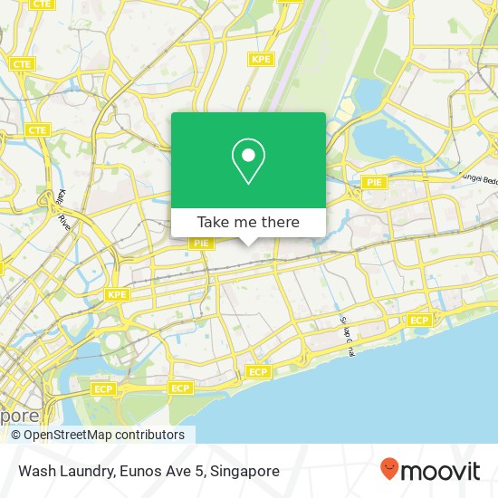 Wash Laundry, Eunos Ave 5地图