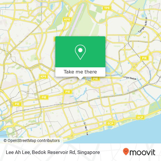 Lee Ah Lee, Bedok Reservoir Rd map