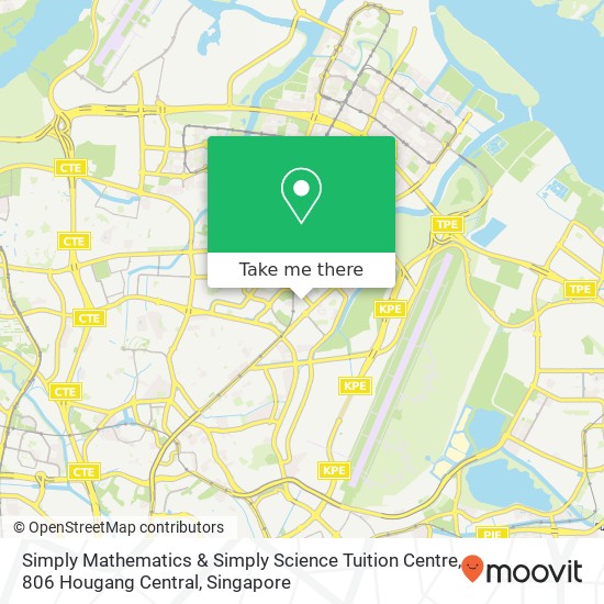 Simply Mathematics & Simply Science Tuition Centre, 806 Hougang Central地图