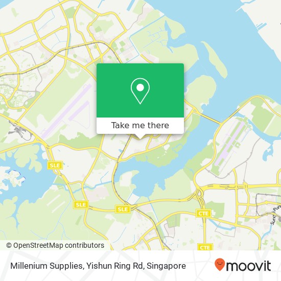 Millenium Supplies, Yishun Ring Rd map